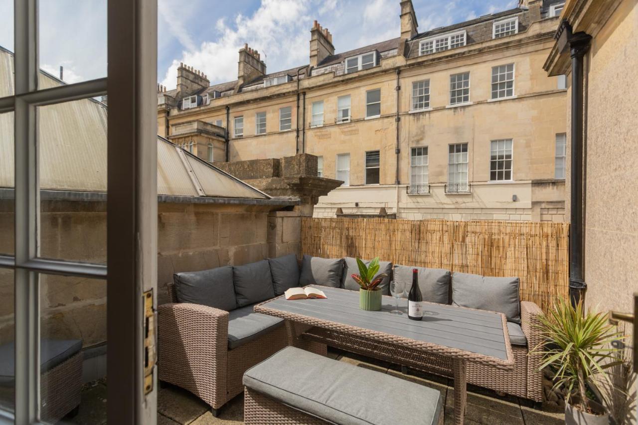 Crescent Mews Daire Bath Dış mekan fotoğraf