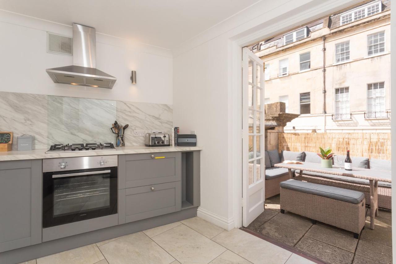 Crescent Mews Daire Bath Dış mekan fotoğraf